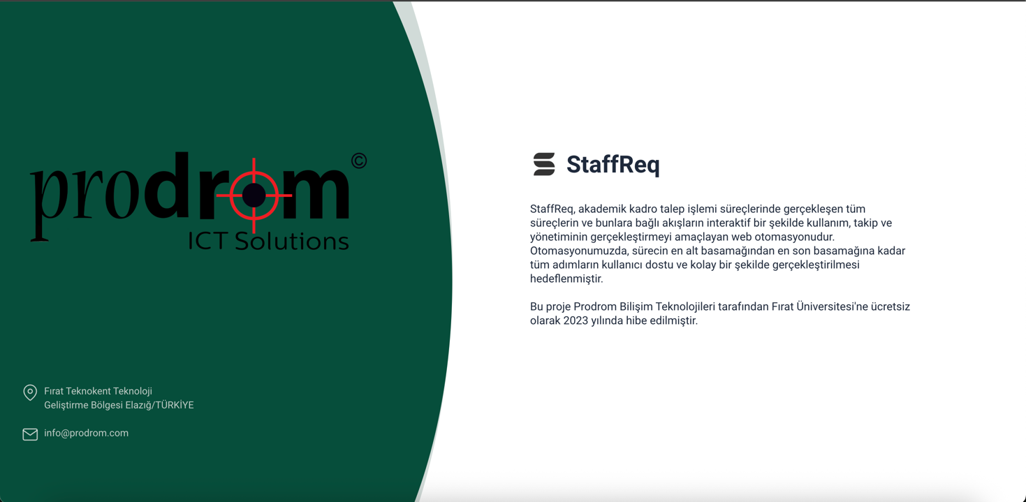 Kadro Talep Sistemi - Akademik Kadro Planlama ve Yönetim Platformu